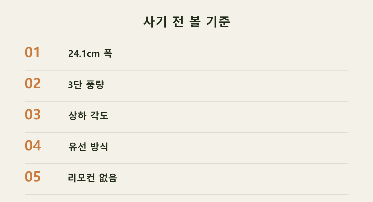 사기 전 볼 기준