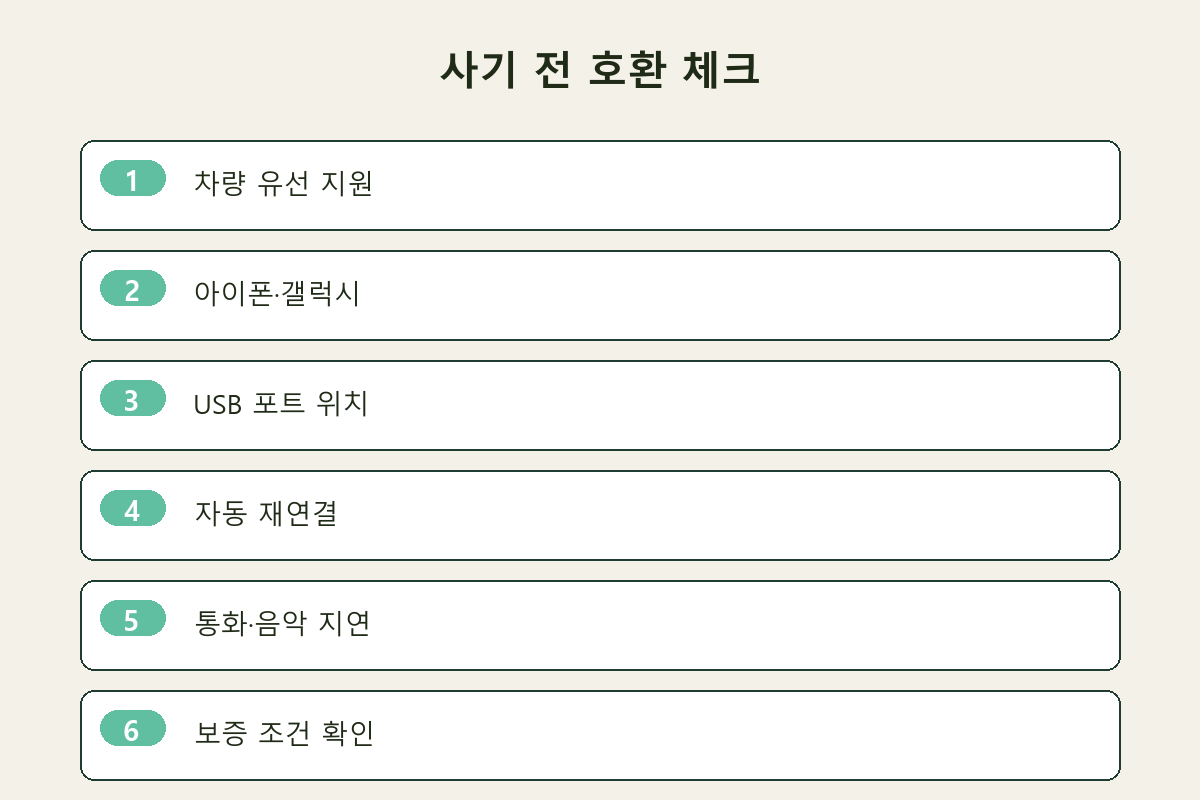 사기 전 호환 체크