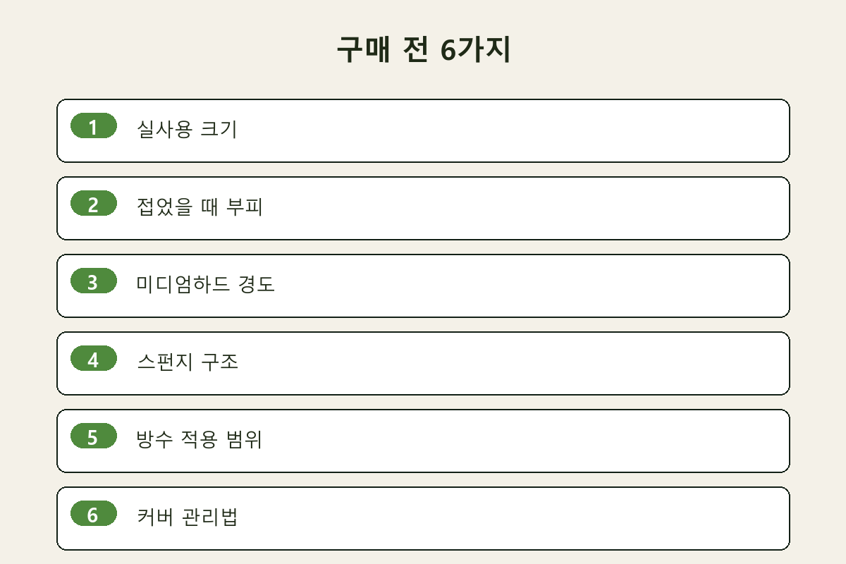 구매 전 6가지