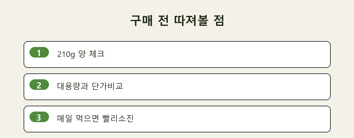 구매 전 따져볼 점