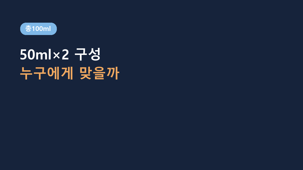 50ml 2개, 총 100ml입니다 – 본트리 베리 에센스 선블럭, 1개 구매와 뭐가 다를까?