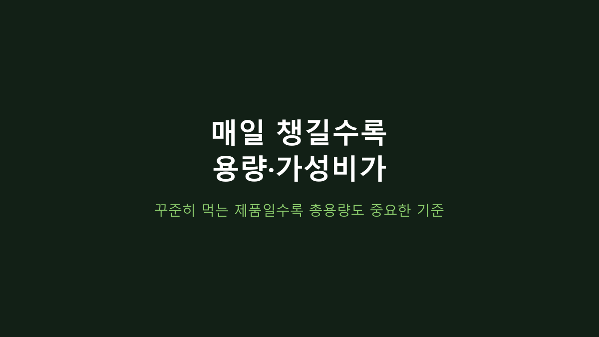 뉴욕웨이 라이트 2kg vs WPI 단백질, 대용량 가성비와 원료 선택 기준이 갈립니다