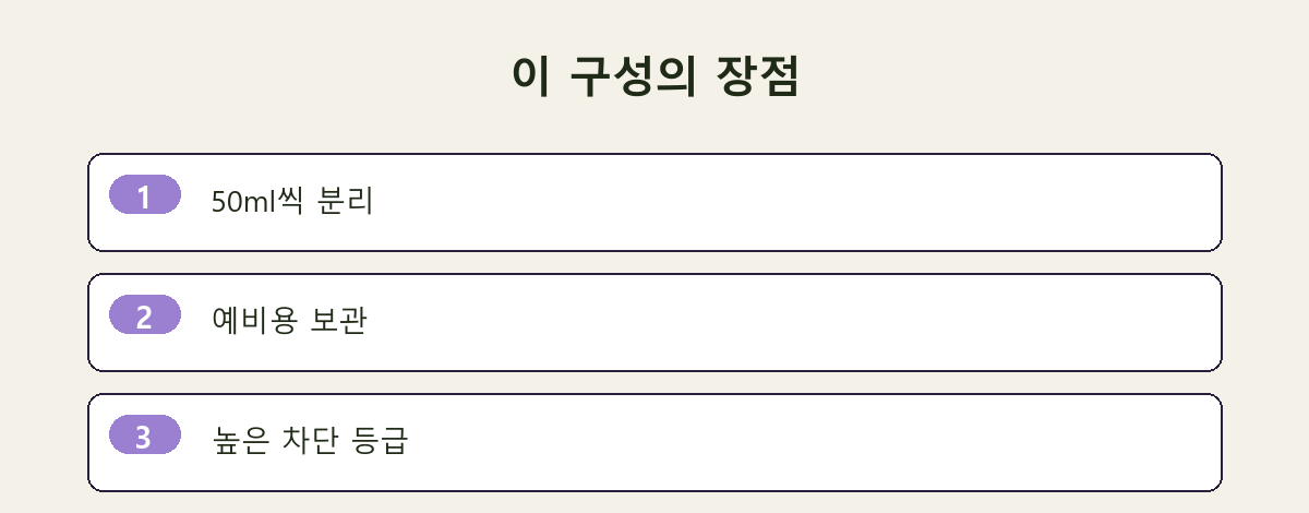 이 구성의 장점