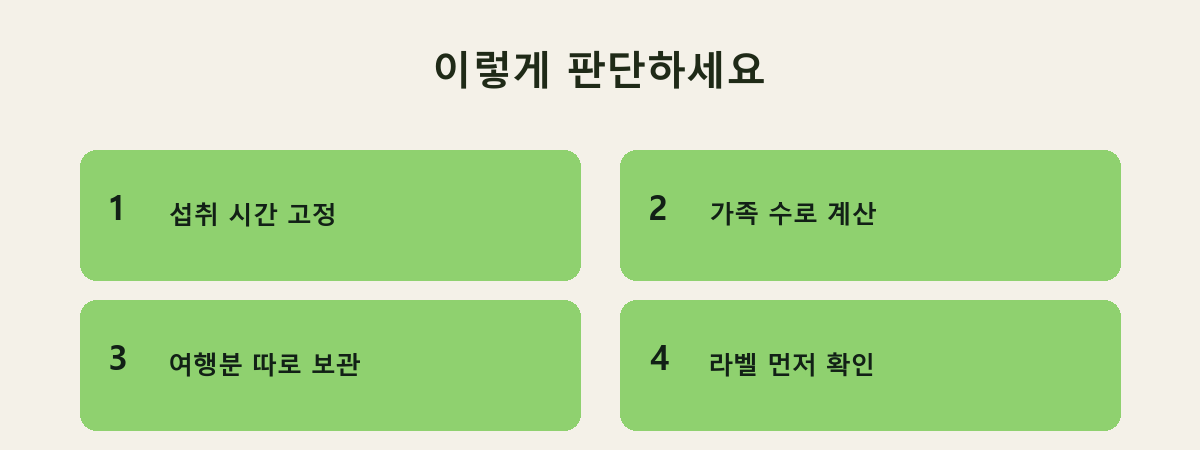 이렇게 판단하세요